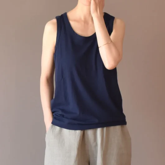 yohaku 強撚アルティメイトピマ タンクトップ