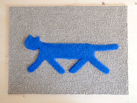 RONDO cat mat（blue）