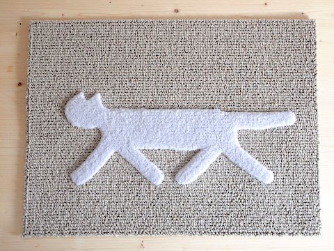 RONDO cat mat（ivory）