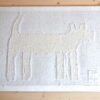 HOUSE doggy mat（mix black） - 画像 (3)