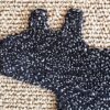 HOUSE doggy mat（mix black） - 画像 (4)