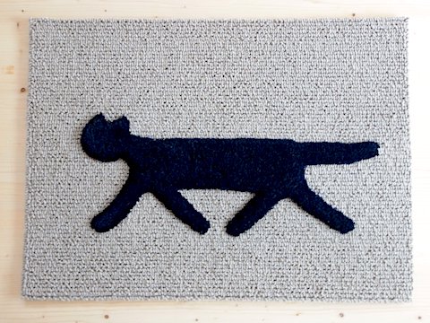 RONDO cat mat（black）
