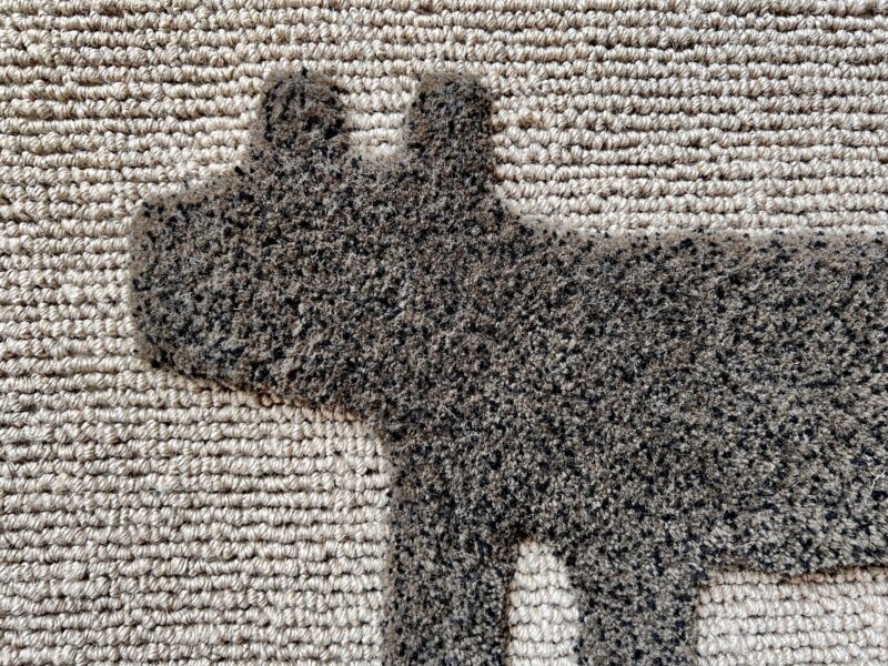 HOUSE doggy mat（mix brown） - 画像 (2)