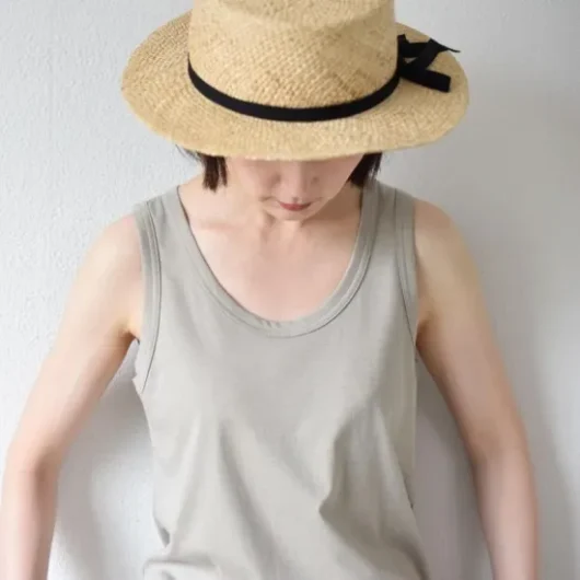 yohaku SUVIN GOLD タンクトップ